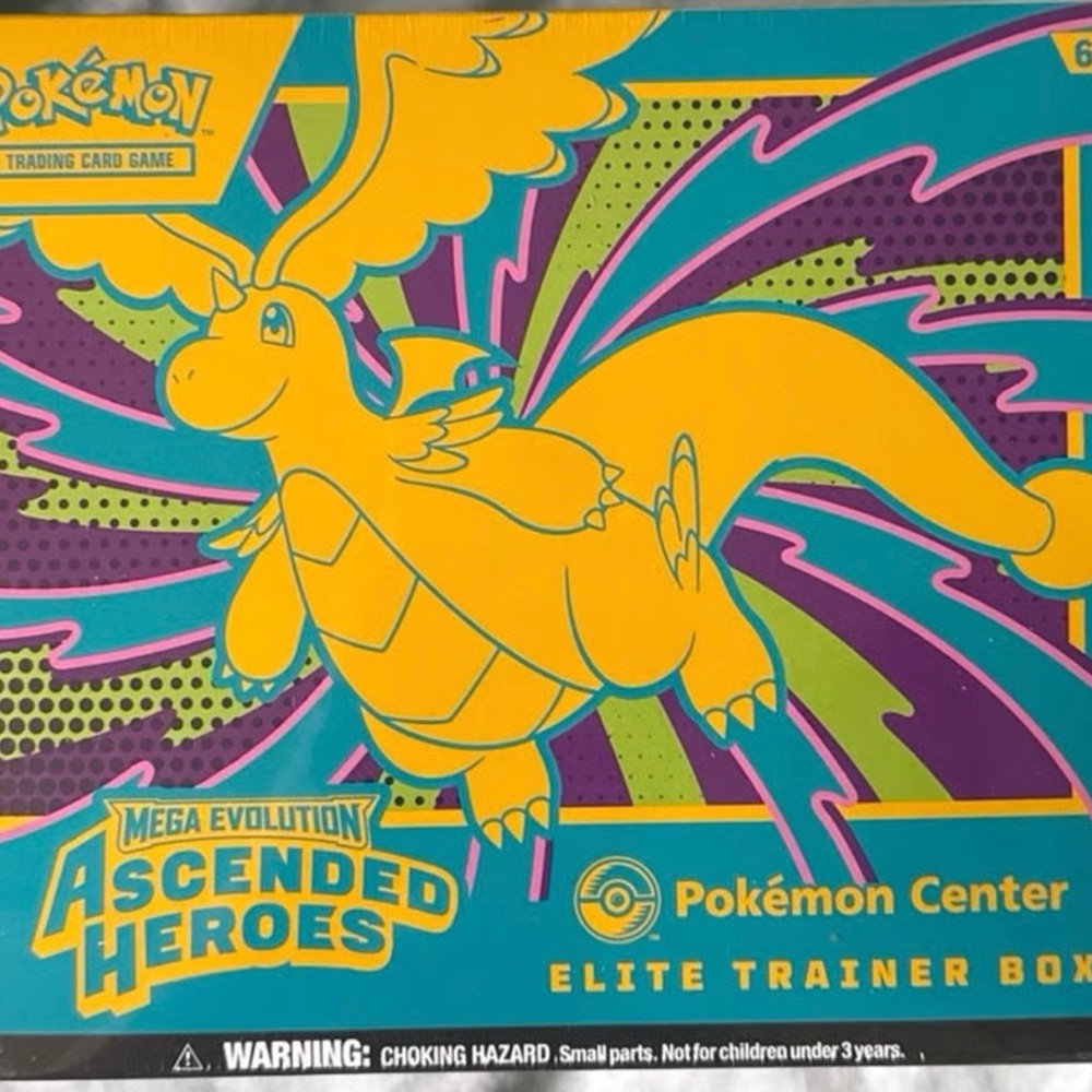 Pokémon TCG Ascended Heroes Pokemon Center Elite Trainer Box - ME